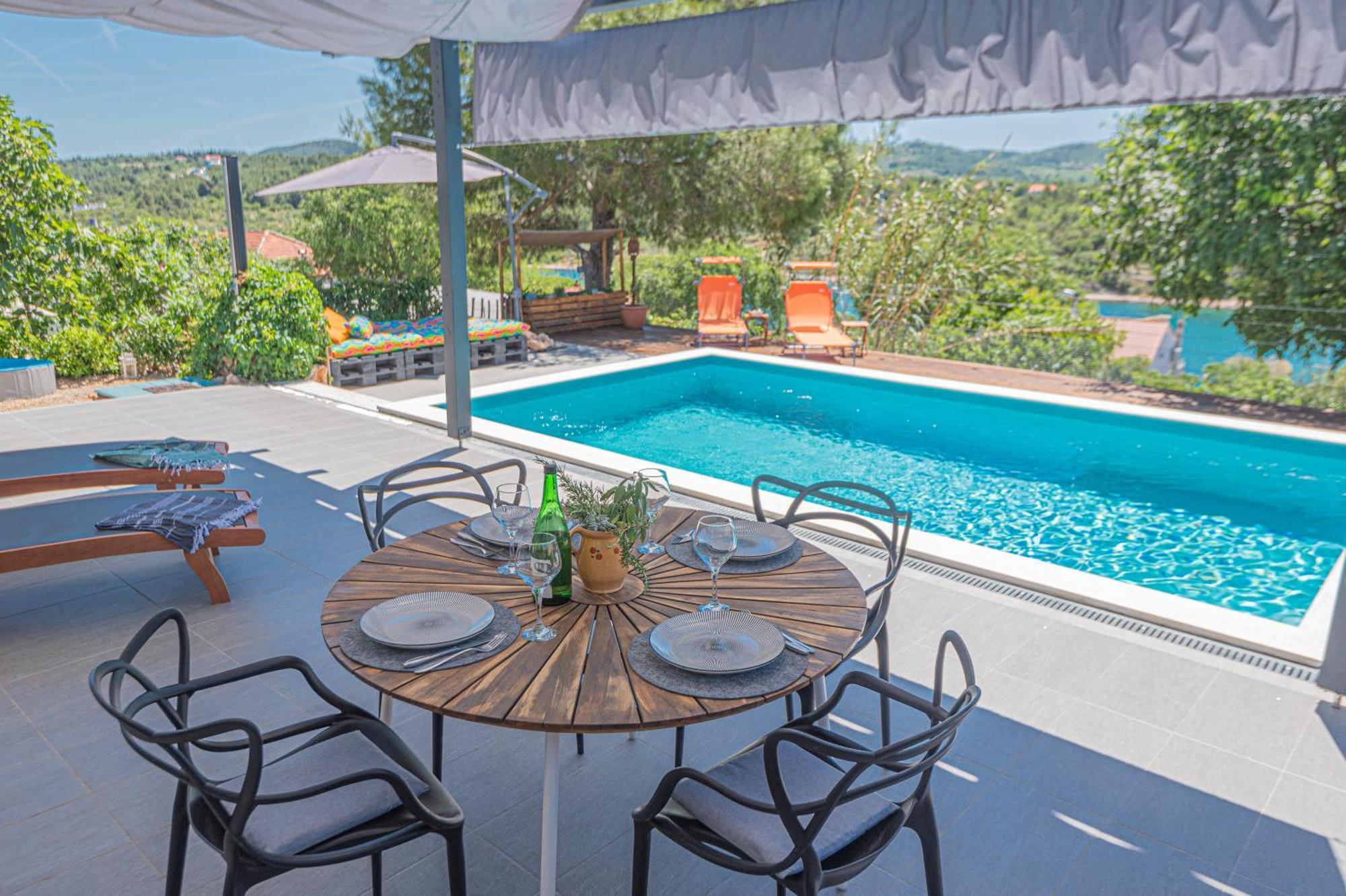 Kuca Mali Raj - Little Paradise Šibenik Exterior foto